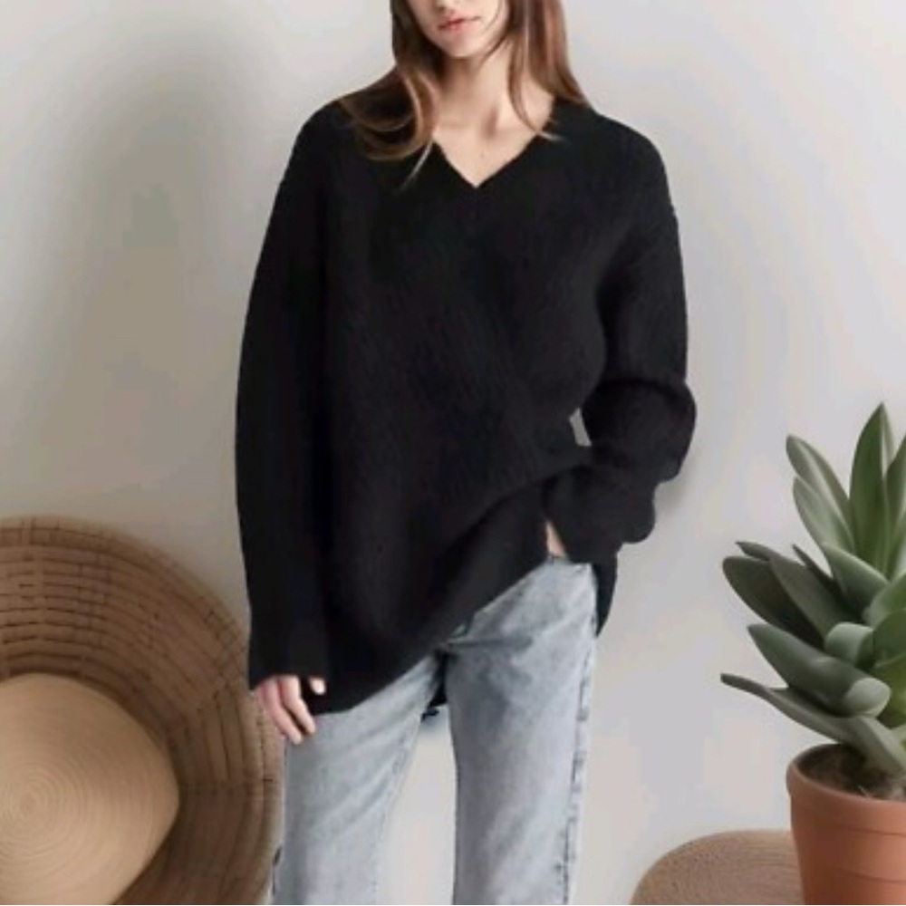 Calvin Klein Black Crew Neck Sweater